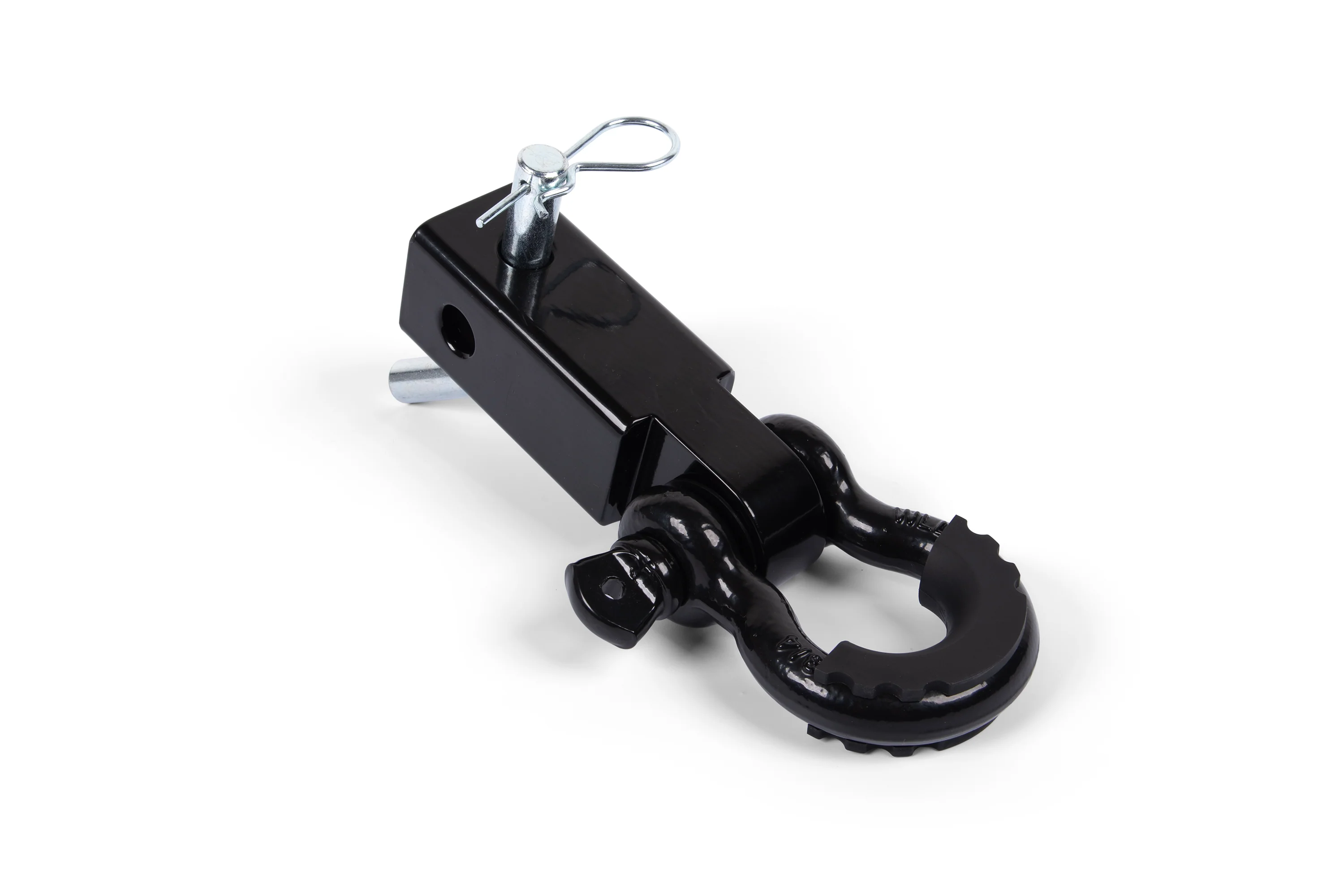 D-Ring Shackle Hitch Receiver with Isolator - Image 2